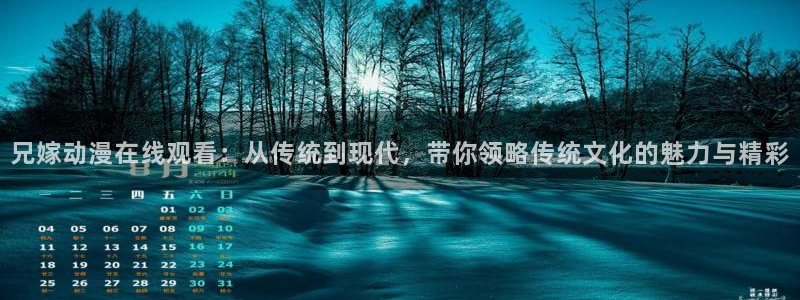 师兄啊师兄风车动漫：兄嫁动漫在线观看：从传统到现代，带你领略传统文化的魅力与精彩